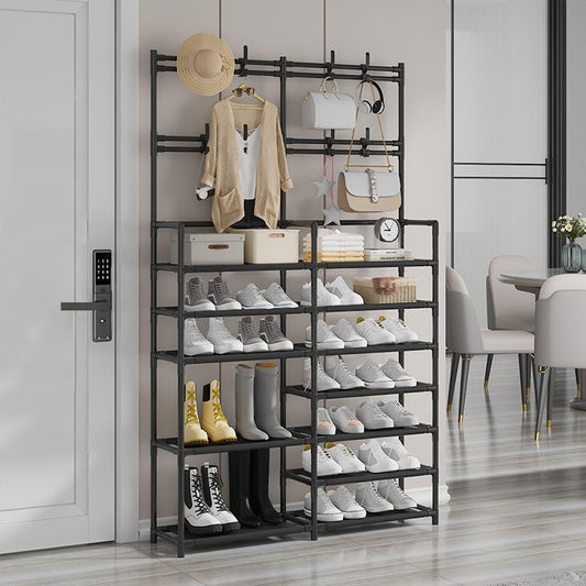 منظم الأحذية والملابس متعدد الطبقات